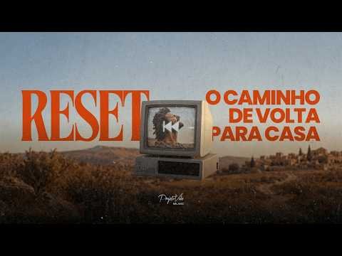 Capa do vídeo Reset, com o pastor Thomas Abelini